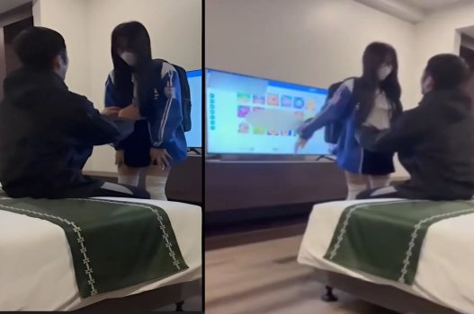 Sex Việt Nam nữ sinh trốn trường đi nhà nghỉ nện nhau sướng